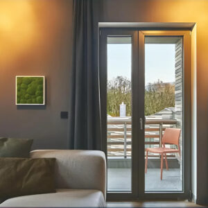 Cửa Đi Mở Quay Cao Cấp Hệ Rãnh C Châu Âu Lux65
